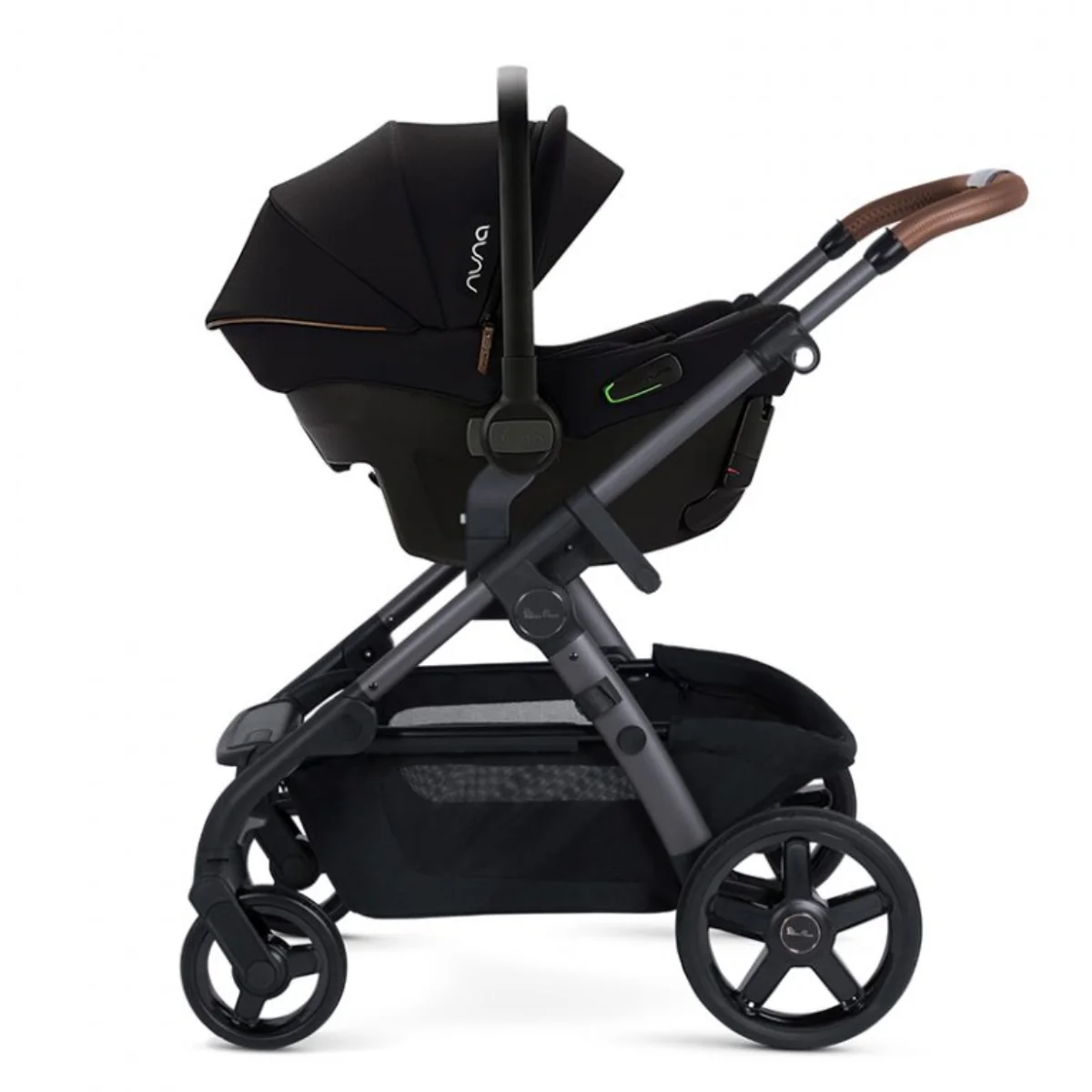 Silver Cross Wave 3 Single-to-Double Stroller - Licorice - Image 7