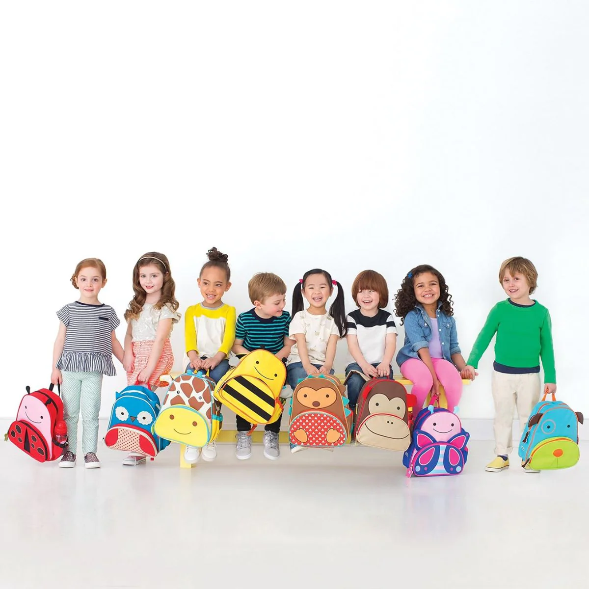 Skip Hop Little Kid Backpack - Monkey - Image 11
