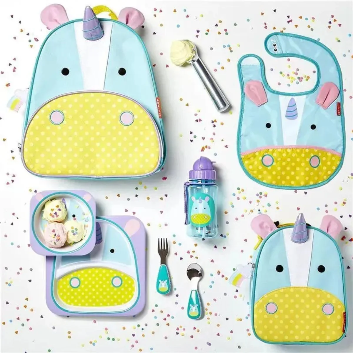 Skip Hop Lunchie Insulated Lunch Bag - Unicorn - Image 3