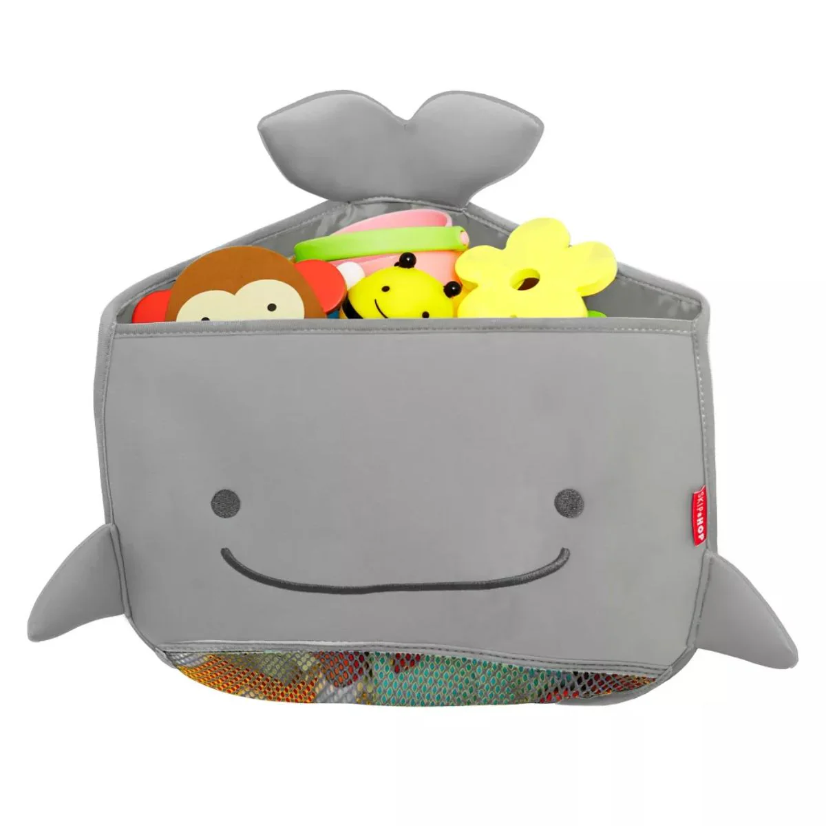 Skip Hop Moby Corner Bath Toy Organizer - Grey - Image 8