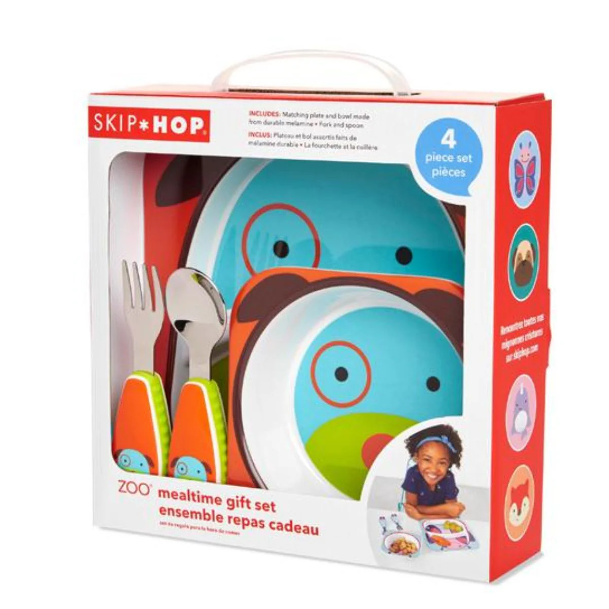 Skip Hop Zoo Mealtime Gift Set - Dog - Image 2