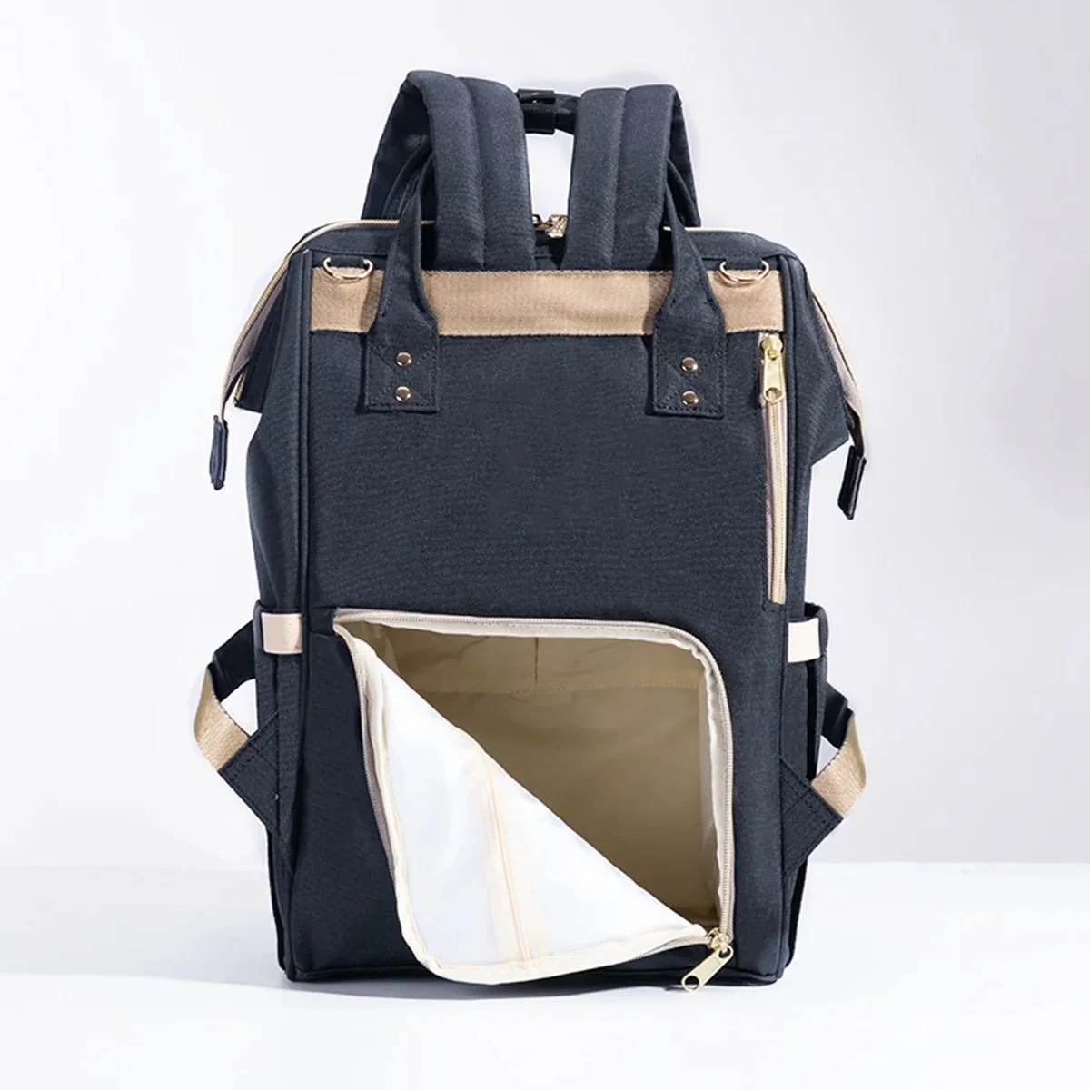 Sunveno Classic Diaper Backpack - Black - Image 7
