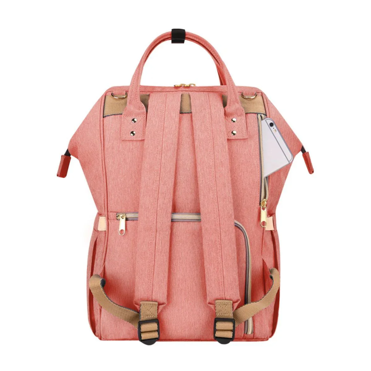 Sunveno Classic Diaper Backpack - Pink - Image 4