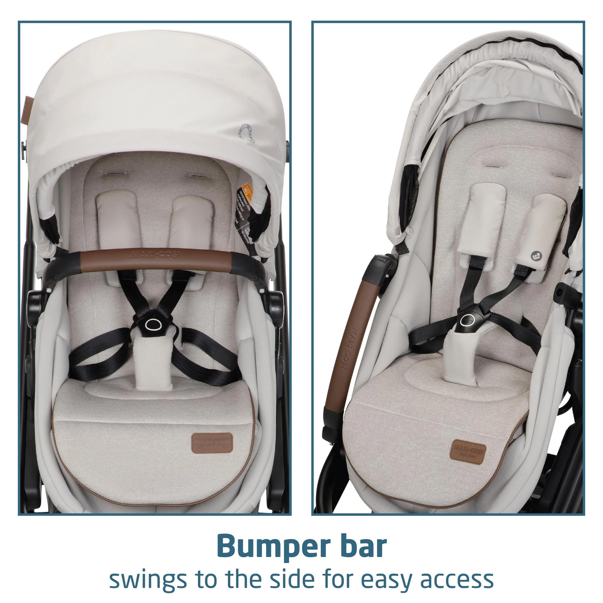 Maxi Cosi Tayla Max Stroller - Desert Wonder - Image 9