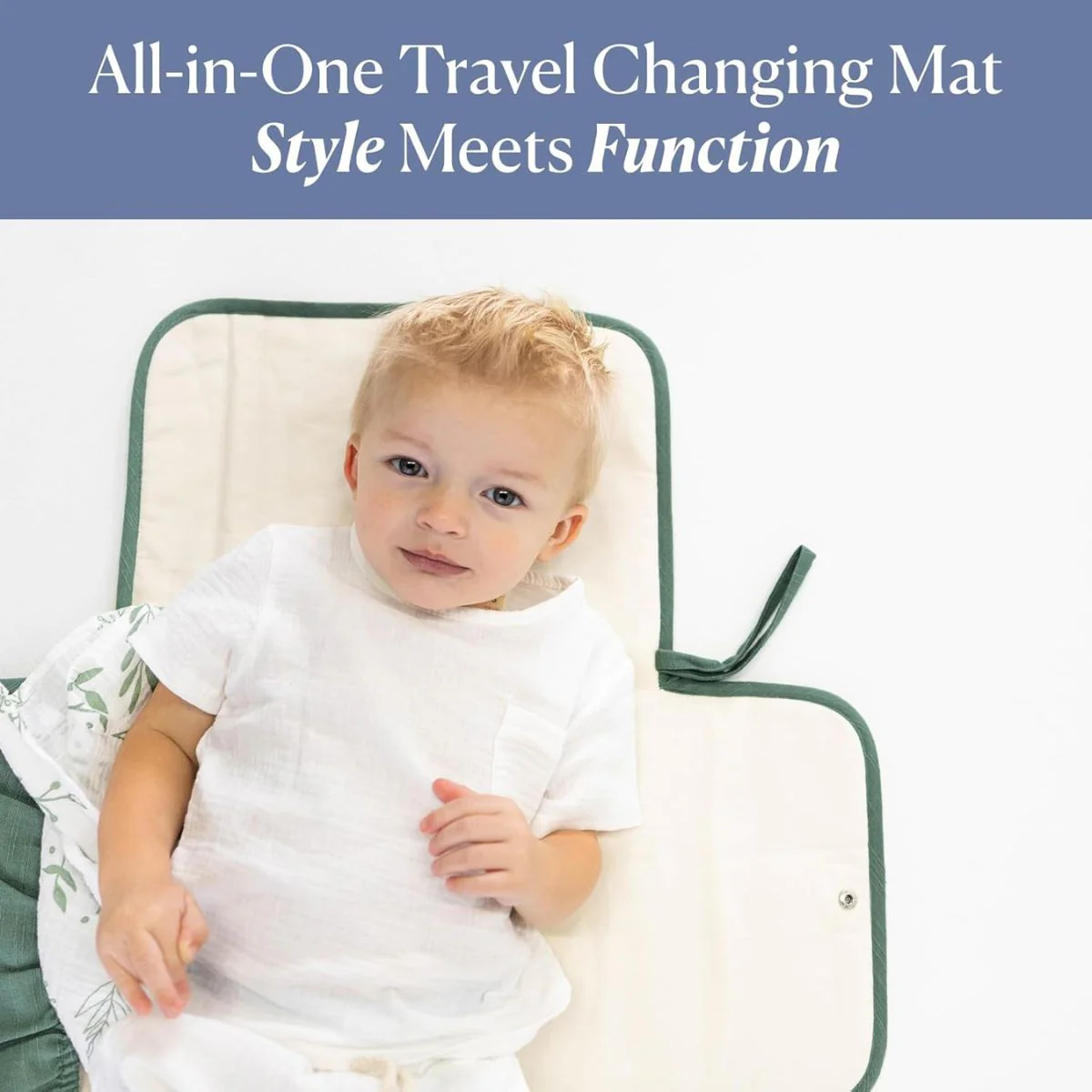 Toddlekind Mini Maven Portable Changing Pad - Forest - Image 7