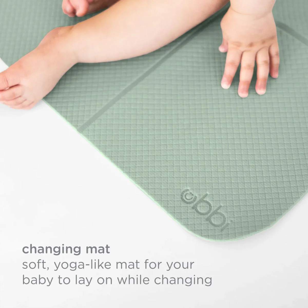 Ubbi On-the-Go Diaper Changing Gift Set 4-Piece - Sage - Image 9