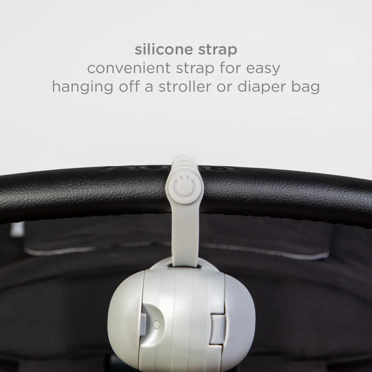 Ubbi On-The-Go Pacifier Holder - Grey - Image 7