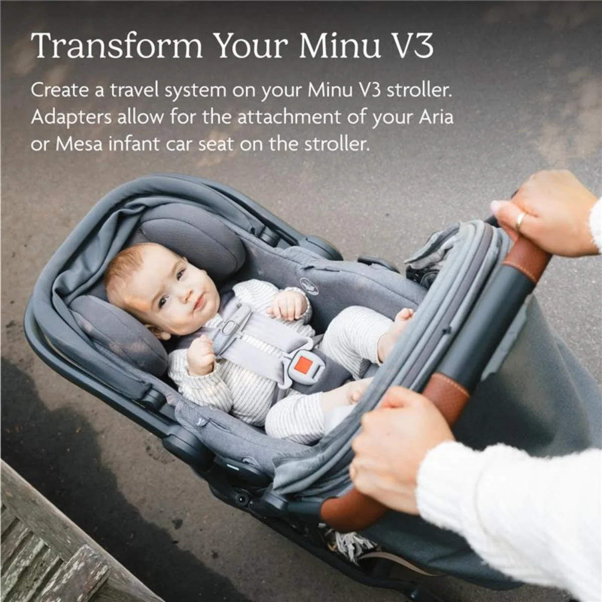 Uppababy - Adapters For Minu V3 - (Compatible with all Mesa and Aria car seats) - Image 5