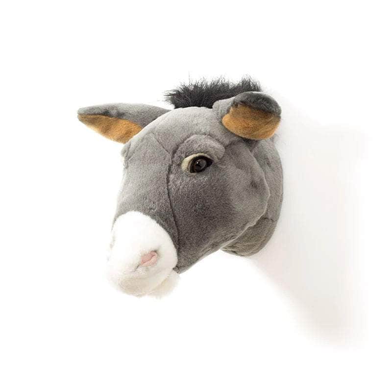 Wild & Soft Francis The Donkey Soft Plush Wall Decoration - Image 4