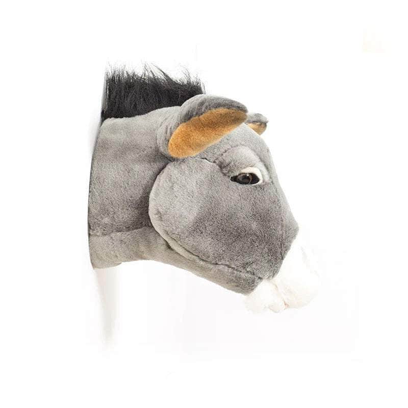 Wild & Soft Francis The Donkey Soft Plush Wall Decoration - Image 5