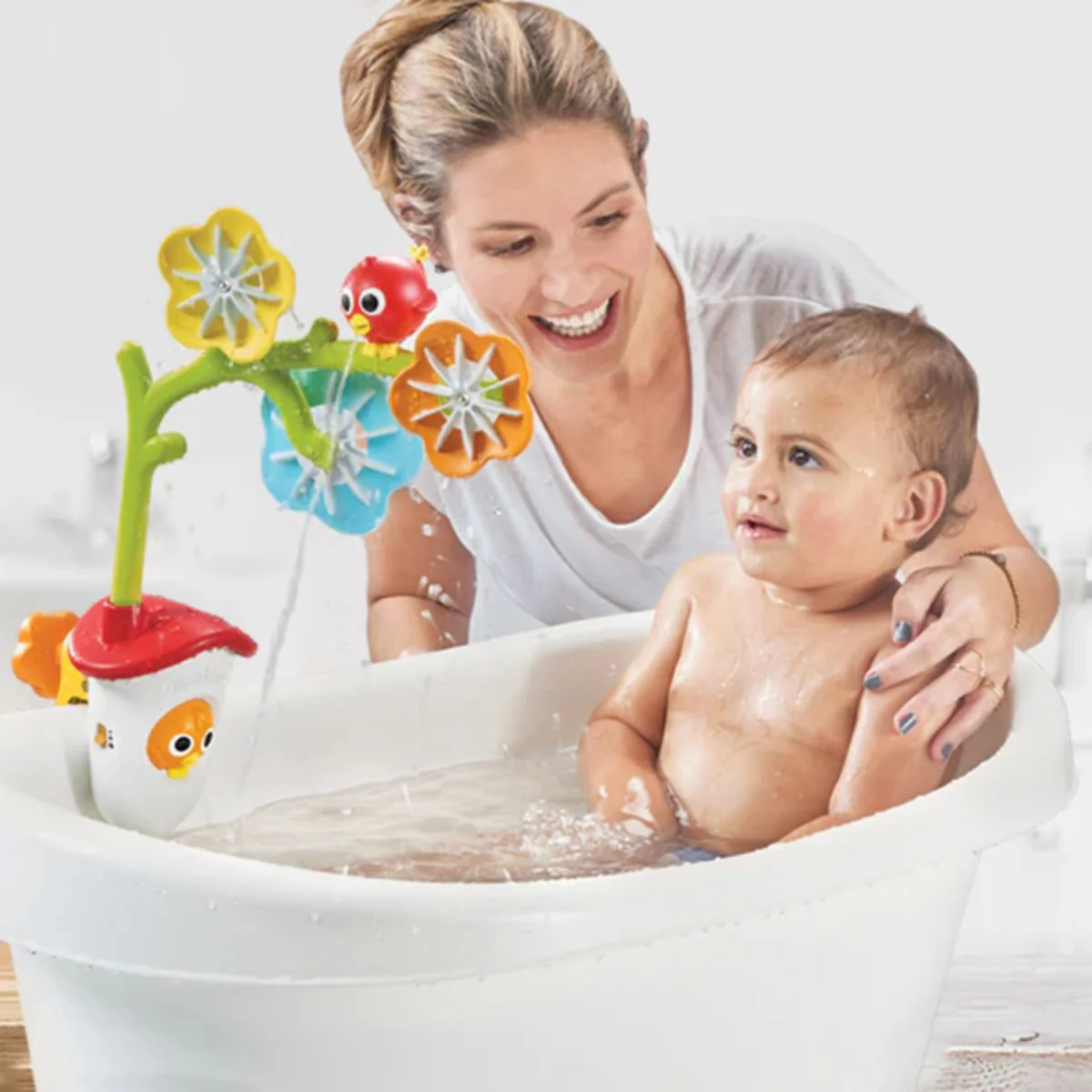 Yookidoo Bath Toy Sensory Bath Mobile 0-24M - Image 4