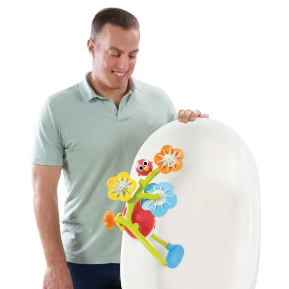 Yookidoo Bath Toy Sensory Bath Mobile 0-24M - Image 7